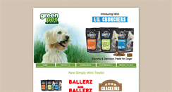 Desktop Screenshot of greenpetorganics.com